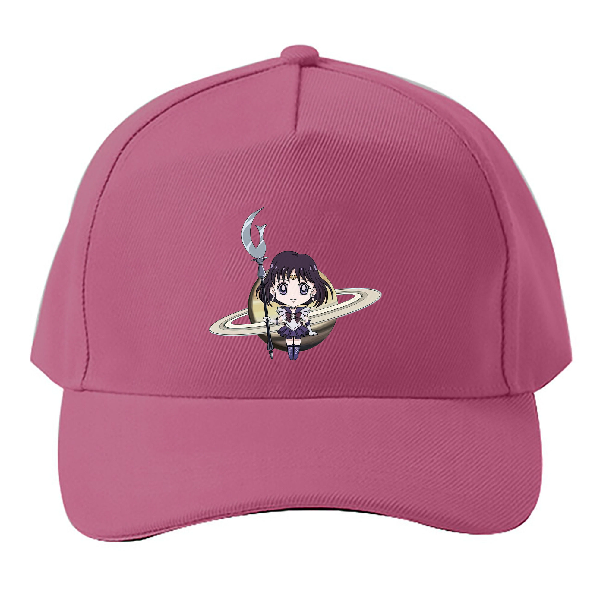 （画像用） 美少女戦士セーラームーン 土萠ほたる Sailor Moon Tomoe Hotaru （セーラーサターン；Sailor Saturn） ベースボールキャップ 綿100％ 男女兼用 帽子 スポーツ